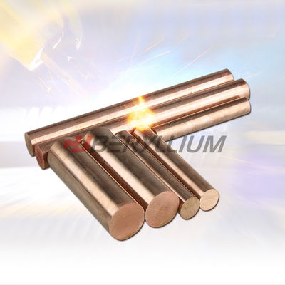 DIN.2.0850 Beryllium Copper Rods Density 8.83g Cm3 ASTM B442 SAE J461 463 RWMA Class 3