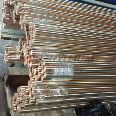DIN.2.0850 Beryllium Copper Rods Density 8.83g Cm3 ASTM B442 SAE J461 463 RWMA Class 3