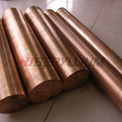 ASTM C17500 Copper Beryllium Rods Bars With High Electrical Thermal Conductivity