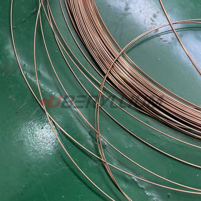 C17300 C17200 Beryllium Copper Spring Wire 3mm Bright Surface Hard Temper Ams 4533