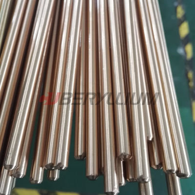 C17500 Beryllium Copper Round Bar 8x500mm For Resistance Welding Equipment