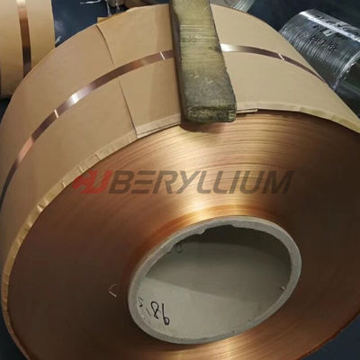 UNS C17410 Beryllium Bronze Alloy Tapes For Switch Parts High Electrical Conductivity