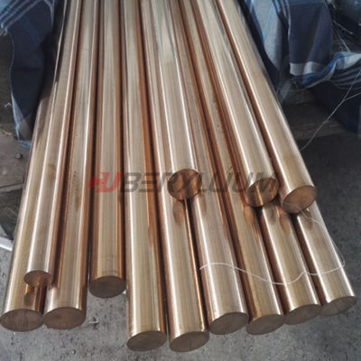 Annealed Aged becu tf00 C17000 Beryllium Copper tube Rods For Electronic Connectors