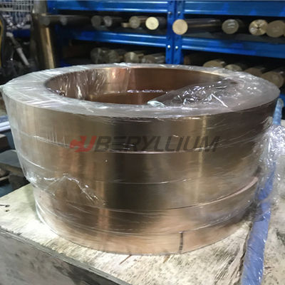 0.05mm Thickness Beryllium Bronze Alloy Strip QBe2 For Spring Connectors