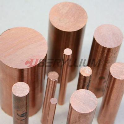 UNS.C18150 Chromium Zirconium Copper Alloy Copper Rods With High Electrical Conductivity