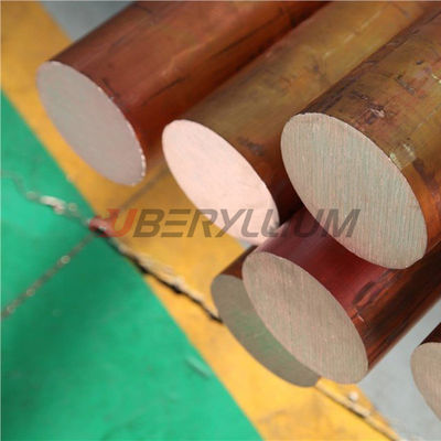 CuCr1Zr Alloy/ UNS.C18150 Chromium Zirconium Copper Rods Length Could Be 3000mm
