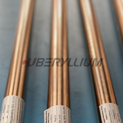 C17300 CuBe 2Pb Beryllium Bronze Aged Round Bars Dia 10mm With Tolerance H8