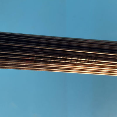 High Conductivity CuBePb Beryllium Bronze Copper Rod With Medium Strength